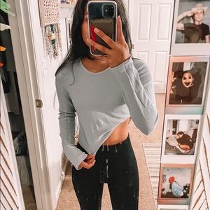 brandy melville crop top